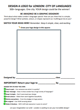 Logo Competition Template – Primary