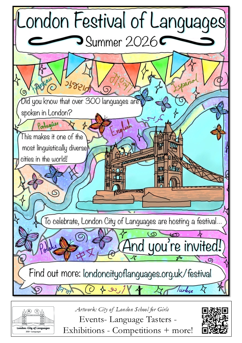 Competition: Posters for London Festival of Languages 2026
