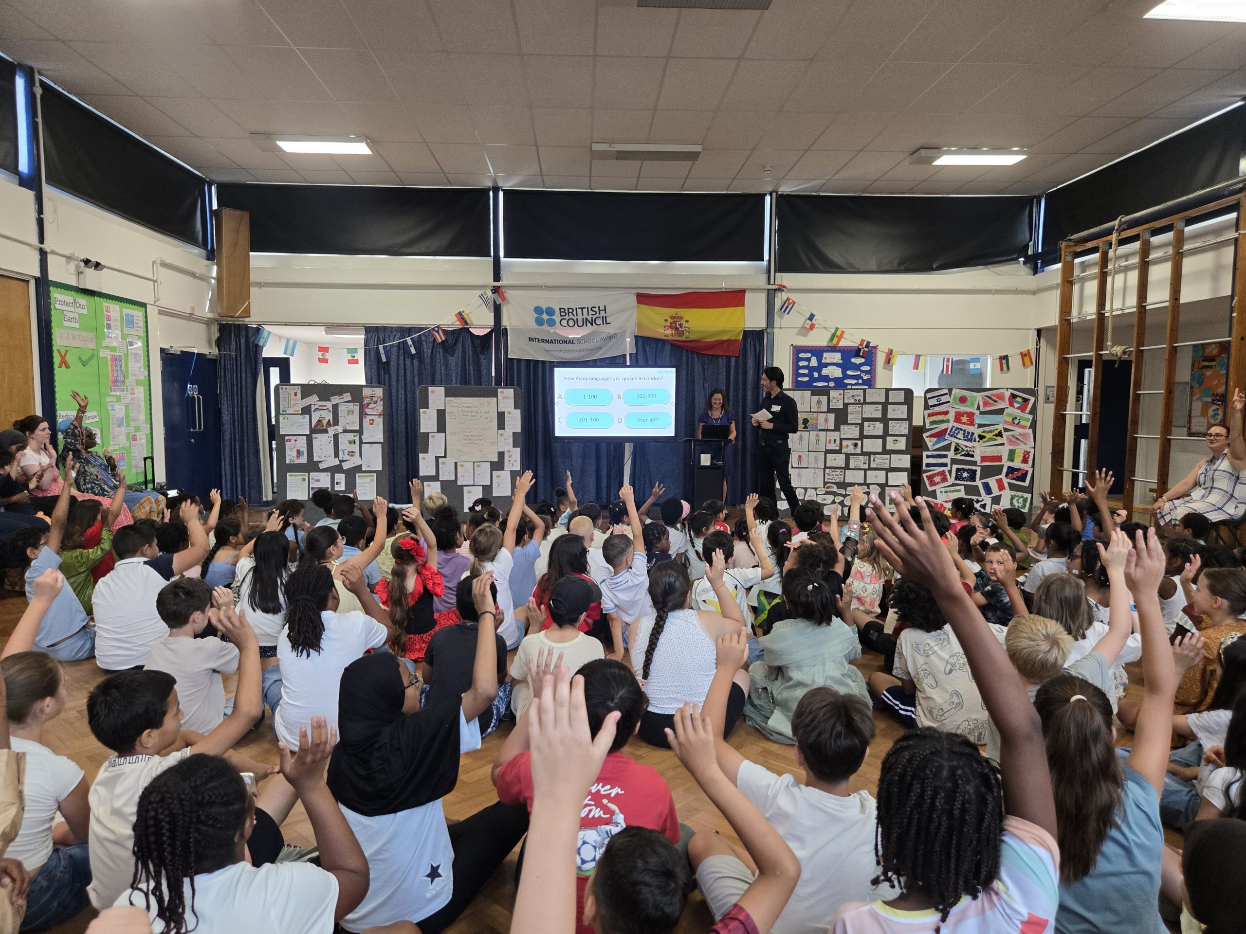 Parkwood Primary celebrates success in London Festival of Languages Poster Competition